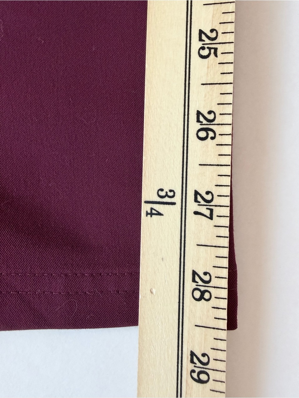 FIGS Kade Straight-Leg Cargo Scrub Pant - Medium Petite - Burgundy - Picture 9 of 9